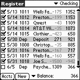 Screenshot of Handmark PDA Money