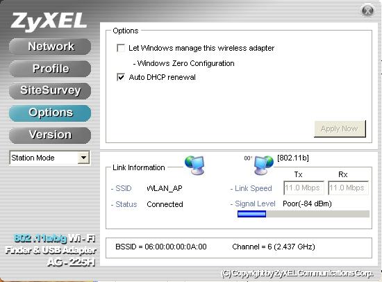 zyxel ag225h 11