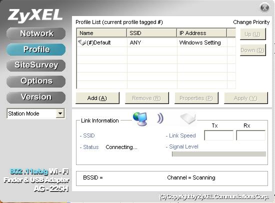 zyxel g 202 driver