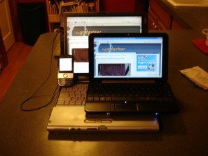 Centro, Mini, and Lifebook, all showing the-gadgeteer.com