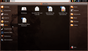 Ubuntu Netbook Remix Launcher