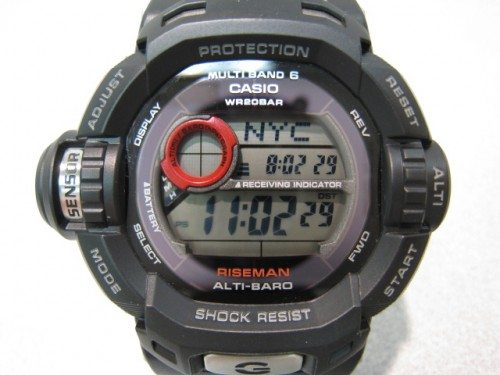 g shock that tells temperature