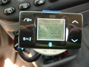 Transmitter playing an SD card