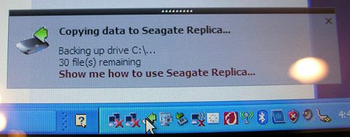 seagate replica go flex pro windows 10