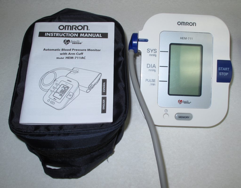 Omron HEM-711AC Blood Pressure Monitor Review - The Gadgeteer