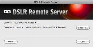 DSLR Remote - Computer Server