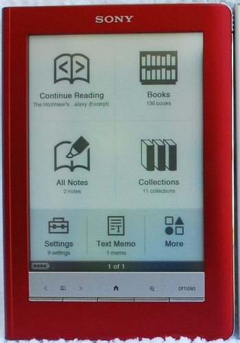 sony e reader prs 600