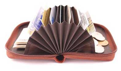 accordion wallet