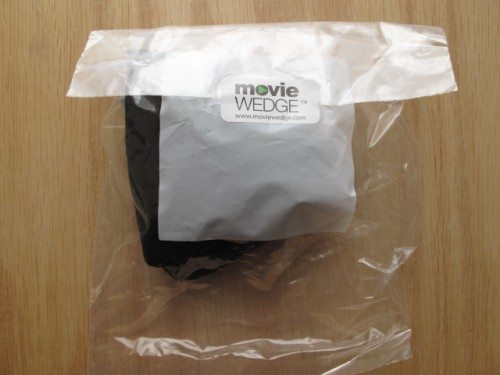 The MovieWedge's simple packaging