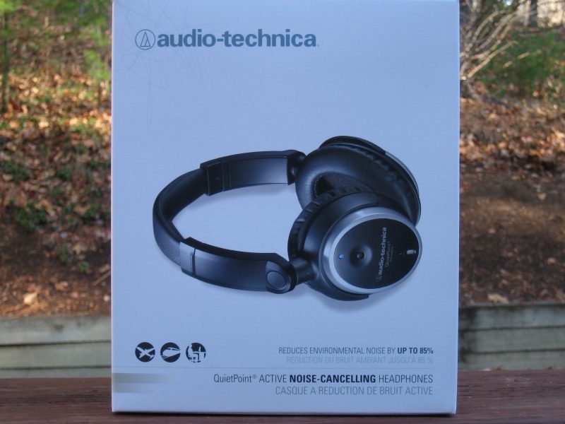 audiotechnica QuietPoint Active Noise Cancelling Headphones ATHANC7b