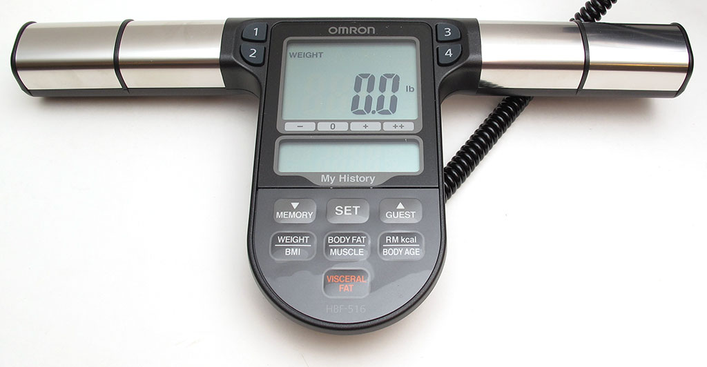 Omron Body Composition Monitor with Scale - 7 Fitness Indicators & 180-Day Memory