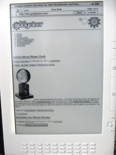 Kindle DX, Free 3G, 9.7 E Ink Display, 3G Works Globally