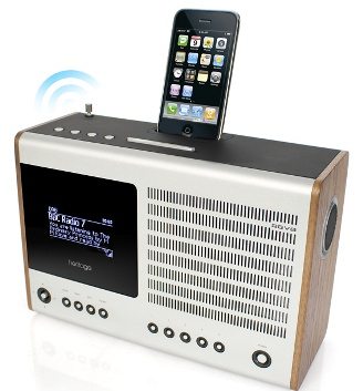 Retro Internet Radio 7W Digital DAB+ FM Hi-Fi System Wifi