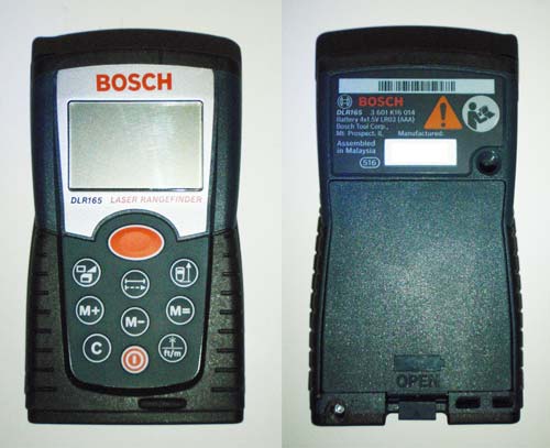 bosch dlr165 frontback