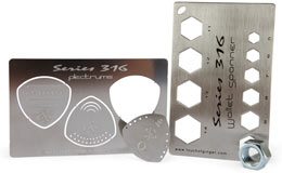 thinkgeek stainless wallet tools