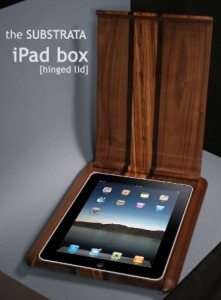 substrata wooden box for iPad