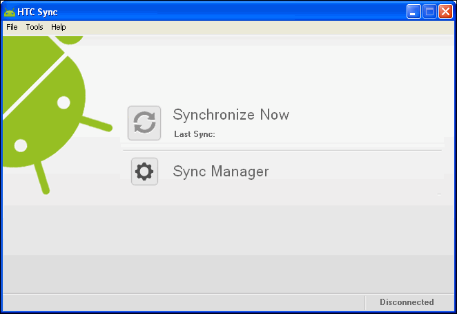 uninstall htc sync manager