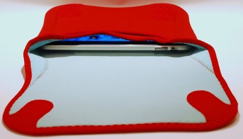 iPad in the Belkin Grip Vue case inside the Built 