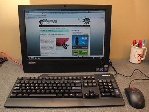 Lenovo ThinkCentre A70z All in One PC Review - The Gadgeteer