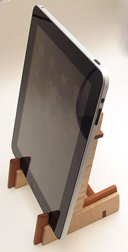 wooden ipad stand 8