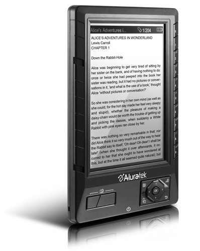 aluratek libre ebook reader pro