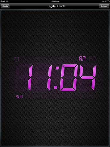 clock pro hd 7