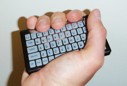 keyboard hand