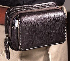 levenger two in one electronics pouch