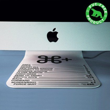 hu2 imac shortcuts reminder sticker