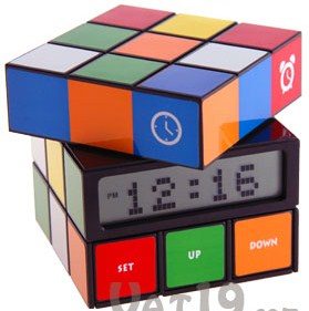 vat19 cube clock
