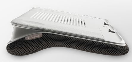 Logitech Lapdesk With Cooling Fan And Speaker The Gadgeteer