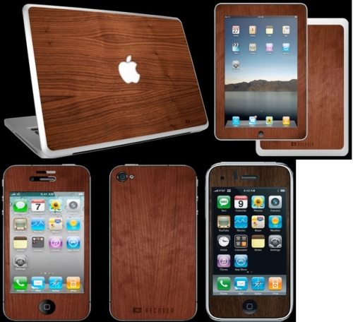 recover wood veneer skins apple devices