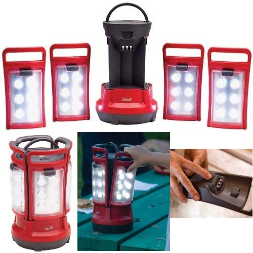 Camping Station - Coleman Quad 8-D Battery LED Lantern