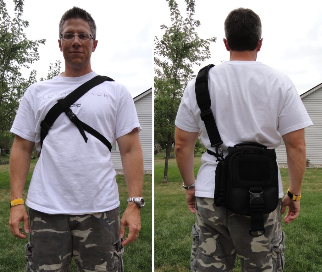 Hazard 4 Tonto Concealed Carry Mini-Messenger Shoulder Bag Travel Padded Coyote 