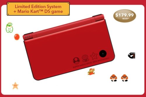 Ds xl hot sale mario edition