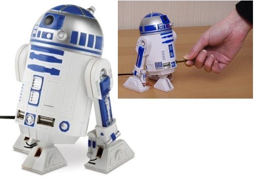 R2-D2 USB Hub from ThinkGeek - The Gadgeteer