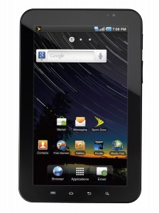 Samsung Galaxy Tab from Sprint Available for Pre-Sale - The Gadgeteer