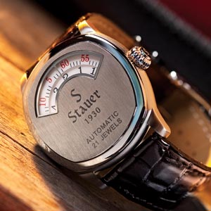 stauer 1930 dashtronic watch