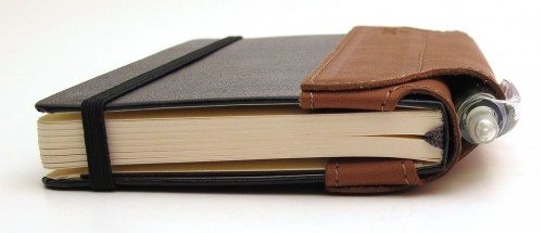 Add a pen holder to any book, notebook, or journal - The Gadgeteer