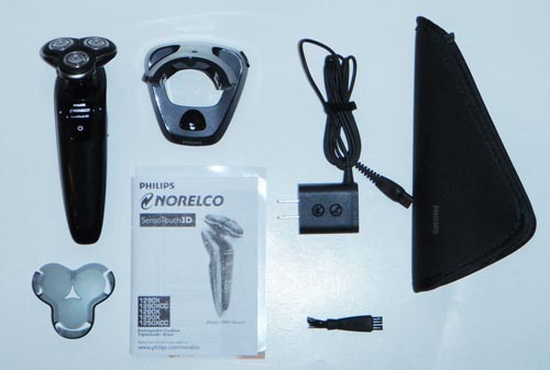 norelco sensotouch contents