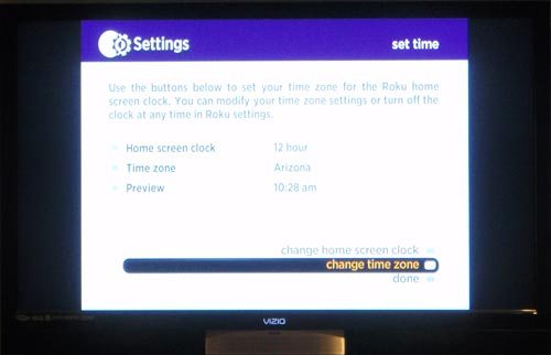 roku xds settingtime