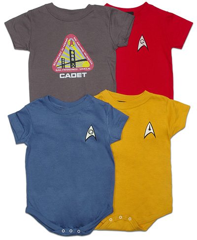 thinkgeek star trek onsies