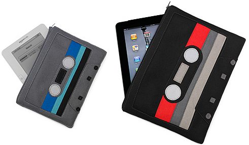 uncommongoods cassette case for ipad and ereaders