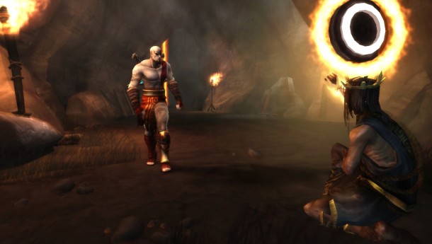 God of War: Ghost of Sparta for PSP: Spear and Shield