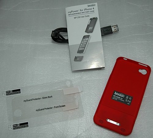 tekkeon iphone4 battery case 0