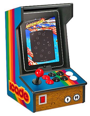 thinkgeek icade gaming console for ipad