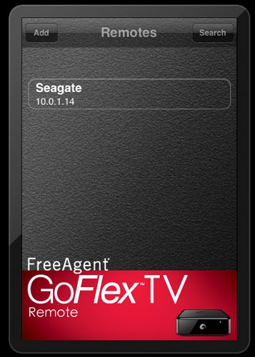 seagate tv remote iPhone app 1