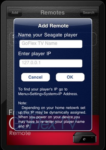 seagate tv remote iPhone app 11