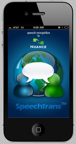 SpeechTrans iphone app