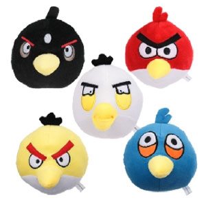 angry birds soft toys